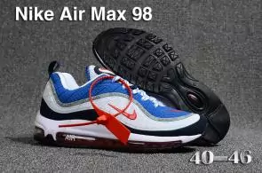 nike air max 98 retro 2018 blue white